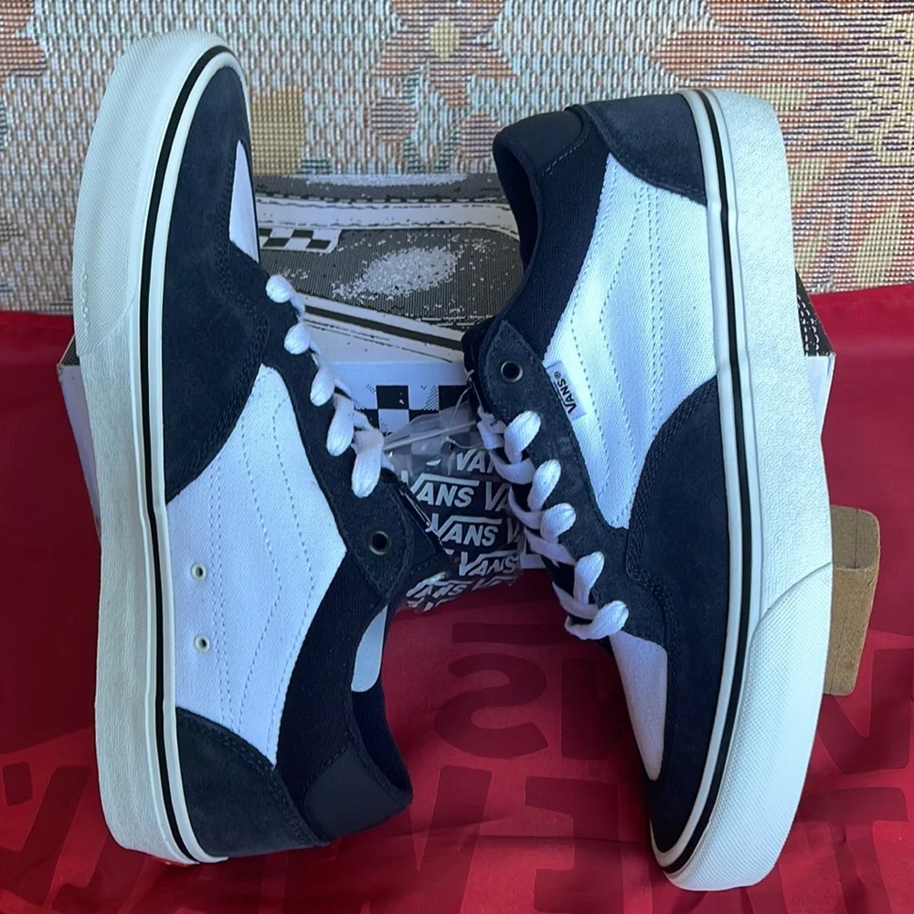Vans Men’s Rowan Dark Navy/White VN0A5JICCZP Sneakers